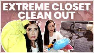 EXTREME CLOSET CLEANOUT (HOW I CLEAN HERMES BAGS) | JAMIE CHUA