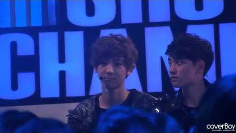 EXO Fancam 120417 Cutie Chanyeol @ MBC Champion