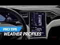 Tesla Pro Tips - Weather-based Driving Profiles