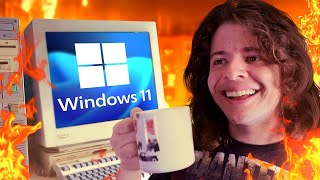 TENTEI INSTALAR WINDOWS NOVO NO PC VÉIO DE 20 ANOS