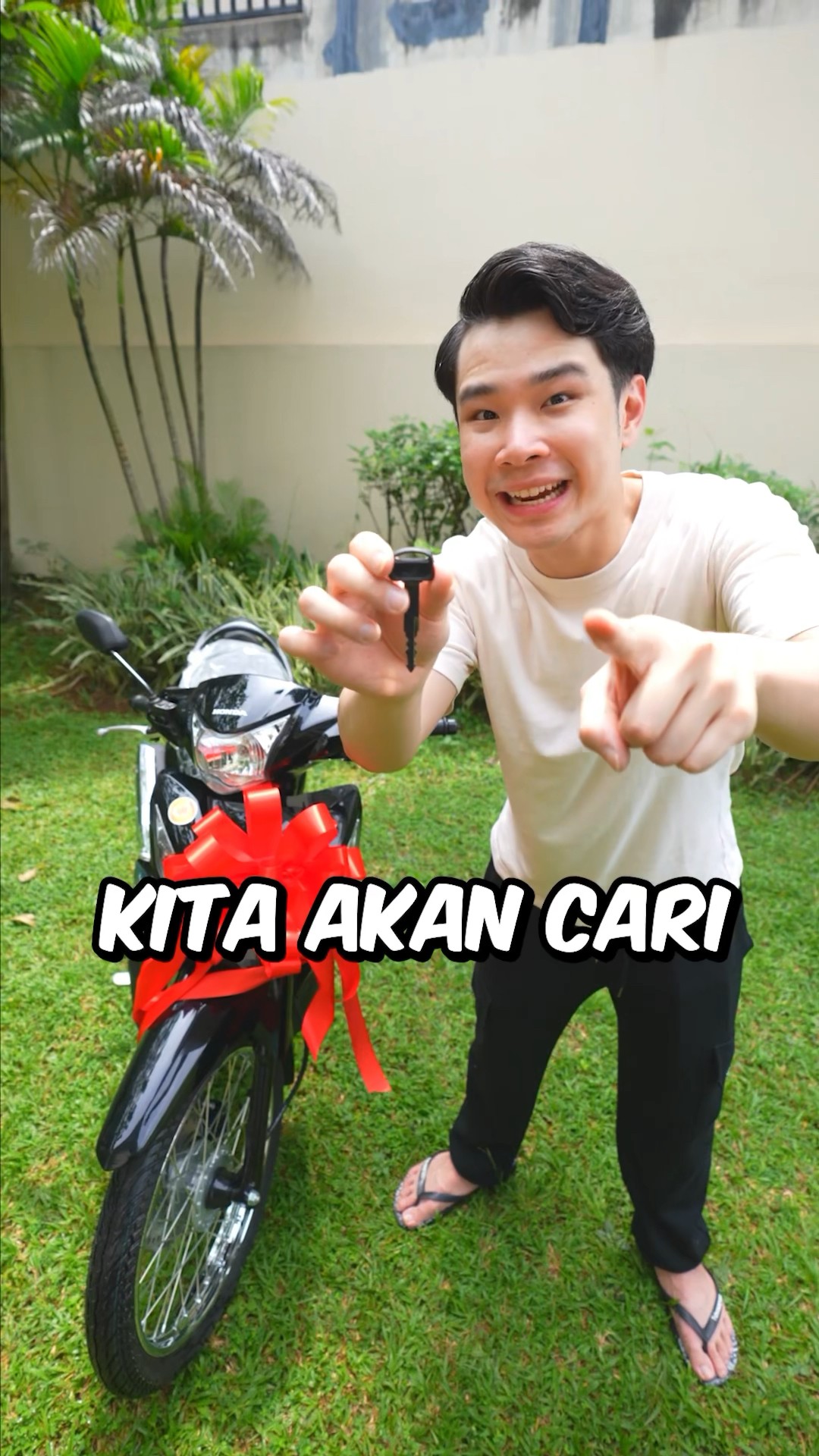 Kasih Tip Motor ke Orang
