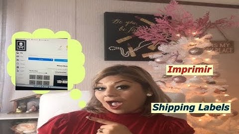 Como imprimir los shipping labels desde tu casa/ Pirate Ship tutorial