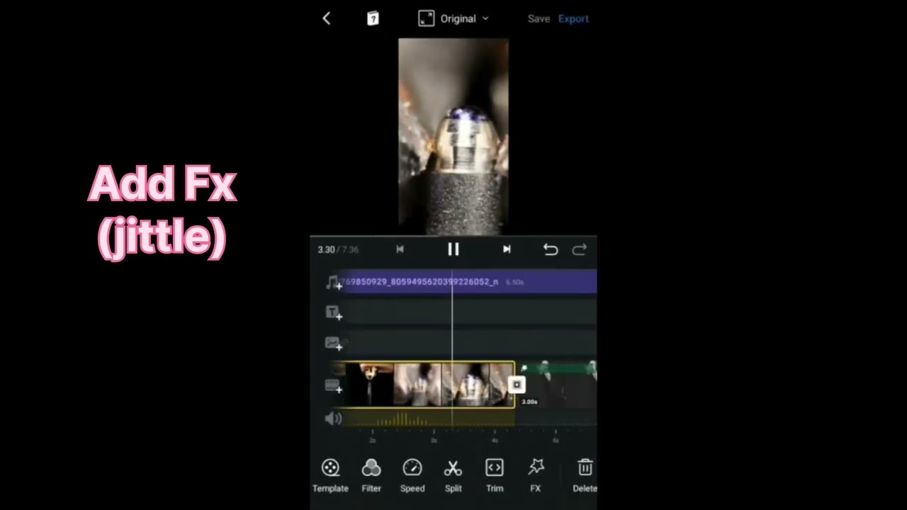 Ball Pen Trending Reels Video Editing Tutorial | amil.pictures audio | Vn App 