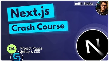 Project Pages Setup & CSS - Next.js 14 Course Tutorial #4