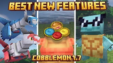 Top 10 NEW Features In Cobblemon 1.7 Update!