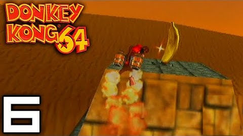 Donkey Kong 64 // 6 - Angry Aztec [Diddy Kong]