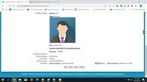 SalesForce Class 09 by Mohan sir  29th  2020 Sept   Admin,Development,integration,Lightning batch 09
