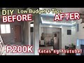 Before and After House Makeover | Katas ng Youtube | Low Budget + Tips | House Renovation