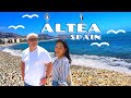 Altea Spain - Altea Alicante Costa Blanca 4K - Altea Beach Walk