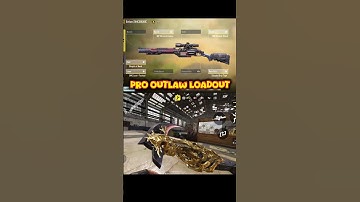 No.1 BEST ! Pro Outlaw Gunsmith codm #shorts #codm #codmobile #cod #codmbr