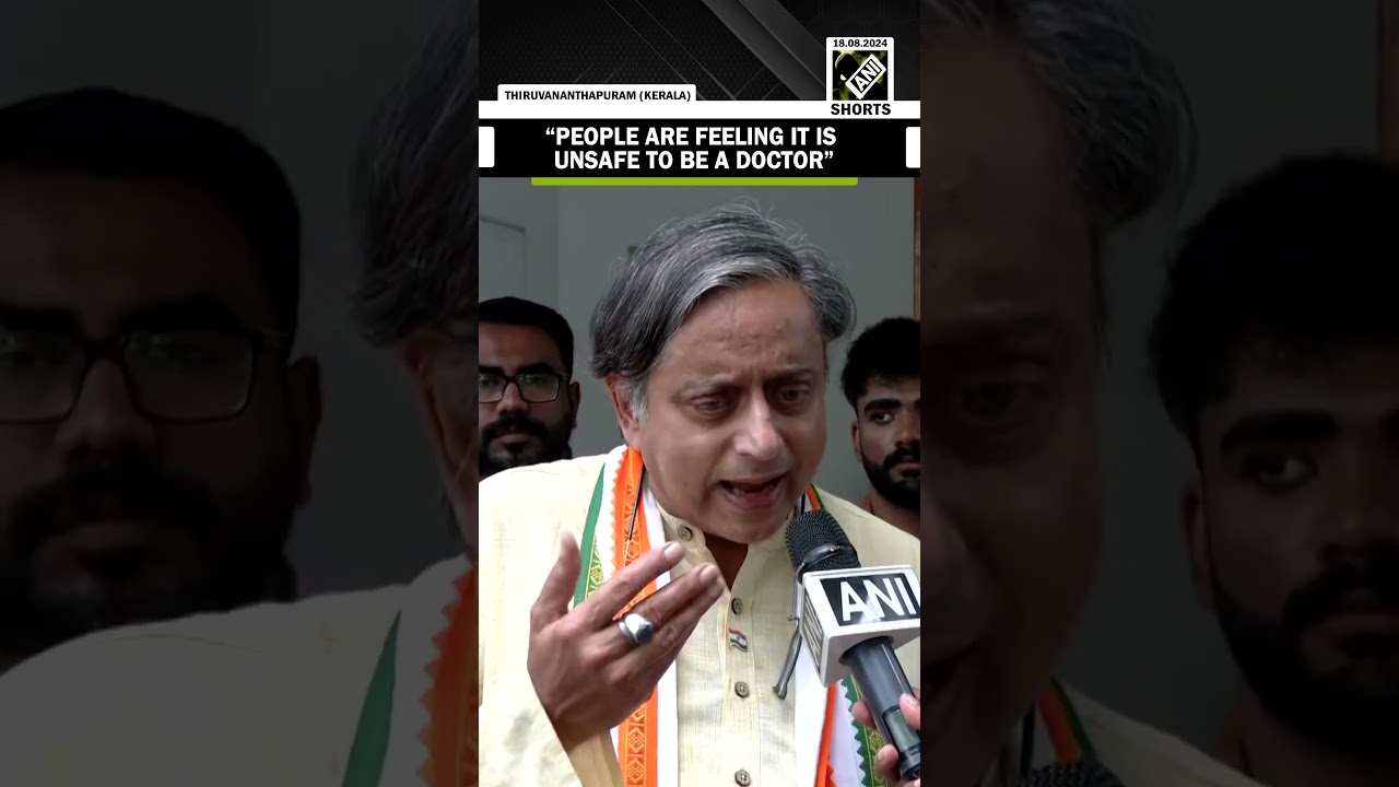 ⁣Kolkata Rape-Murder case: “Shocked and saddened…” Shashi Tharoor expresses sympathy for doctors