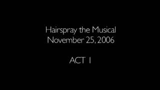 Hairspray on Broadway