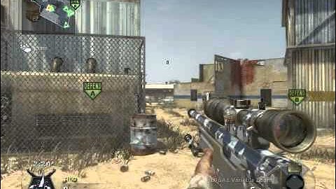Call of Duty Black Ops: No Scope Across the Map!