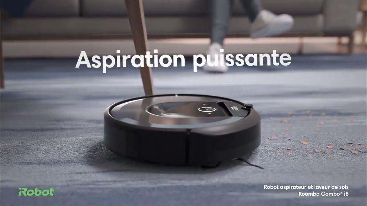 Roomba Combo™ i8 | Aspirateur et laveur de sols | iRobot® - YouTube