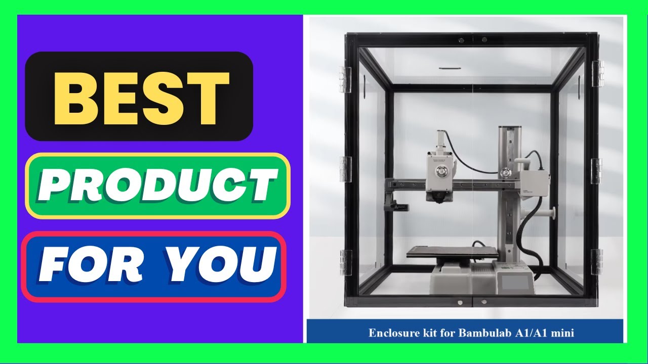 For Bambu Lab A1 Mini Enclosure Assemble kit Acrylic PC Panel