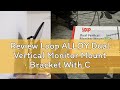 Review Loop ALLOY Dual Vertical Monitor Mount Bracket With C-Clamp And Grommet
