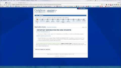 StarRez New Student Portal Instructions: Introduction