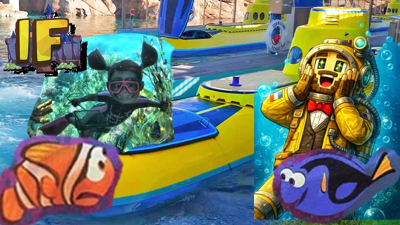 Finding Nemo Submarine in Minecraft?! 🐠🚢 Underwater Adventure – ImagineFun