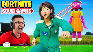 NickEh30 reacts to Squid Game in Fortnite!