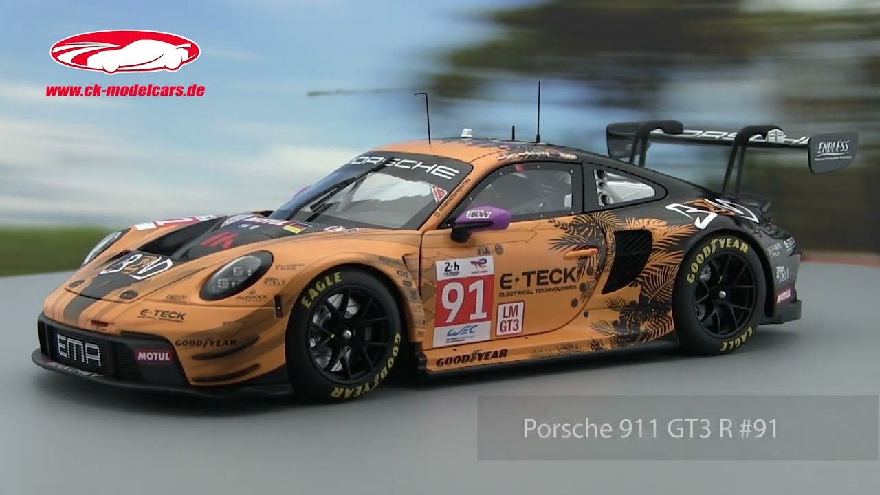 Minichamps 1:18 Porsche 911 GT3 R #91 Winner LMGTE 24h LeMans 2024