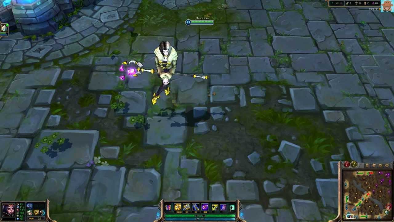 사악한 르블랑 (Wicked LeBlanc Skin) - YouTube