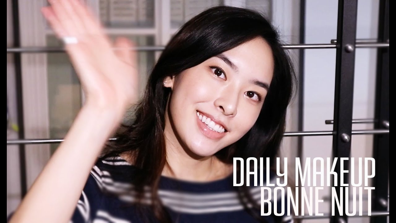 MY DAILY MAKEUP ROUTINE 데일리 메이크업 루틴 (Time lapse) | Bonne nuit