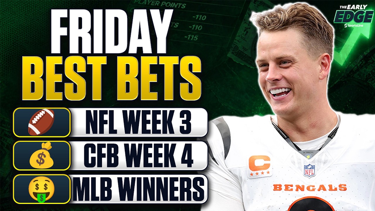 College Football Picks + NFL Bets + MLB | Early Edge