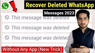 How to see deleted messages on WhatsApp 2024 | WhatsApp deleted messages recovery screenshot 4