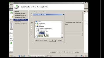 sauvegarder et restauration sous windows server 2008