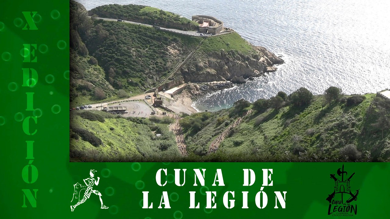 Ceuta se llena de corredores con la X Cuna de la Legión