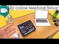 How to use with google meet online teaching setup