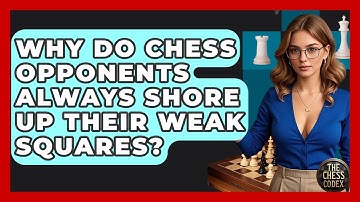 Why Do Chess Opponents Always Shore Up Their Weak Squares? - The Chess Codex