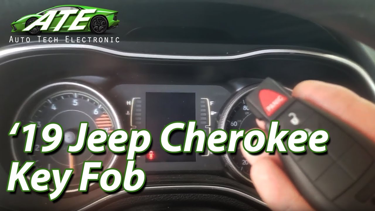 2019 Jeep Cherokee Immobilizer Fobik Programming YouTube
