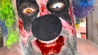 Frightening Clown's Sinister Game: The Deadly Fart Challenge