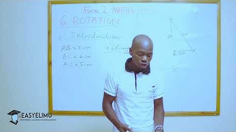 Rotation - Form 2 Mathematics EasyElimu