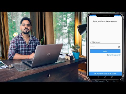 Xamarin Login Page design, login form | Hide and Show Password, Xamarin Tutorials for beginner