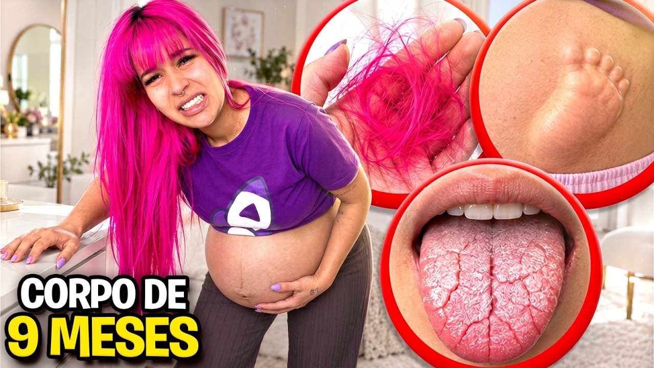 TOUR PELO MEU CORPO GRÁVIDA DE 9 MESES *pré parto