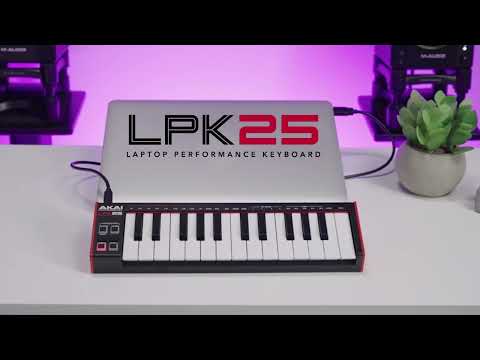 Akai Professional LPK25 MK2 Laptop Performance Keyboard