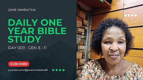 Day 3 Genesis 8 - 11 | Daily One Year Bible Study | Audio Bible Reading w/ Commentary