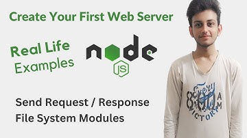 Create Your First Web Server On Node.js