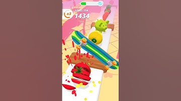 perfect slice cutting master is back🍅🍆 #shorts #gaming #gamingtricks #youtubeshorts