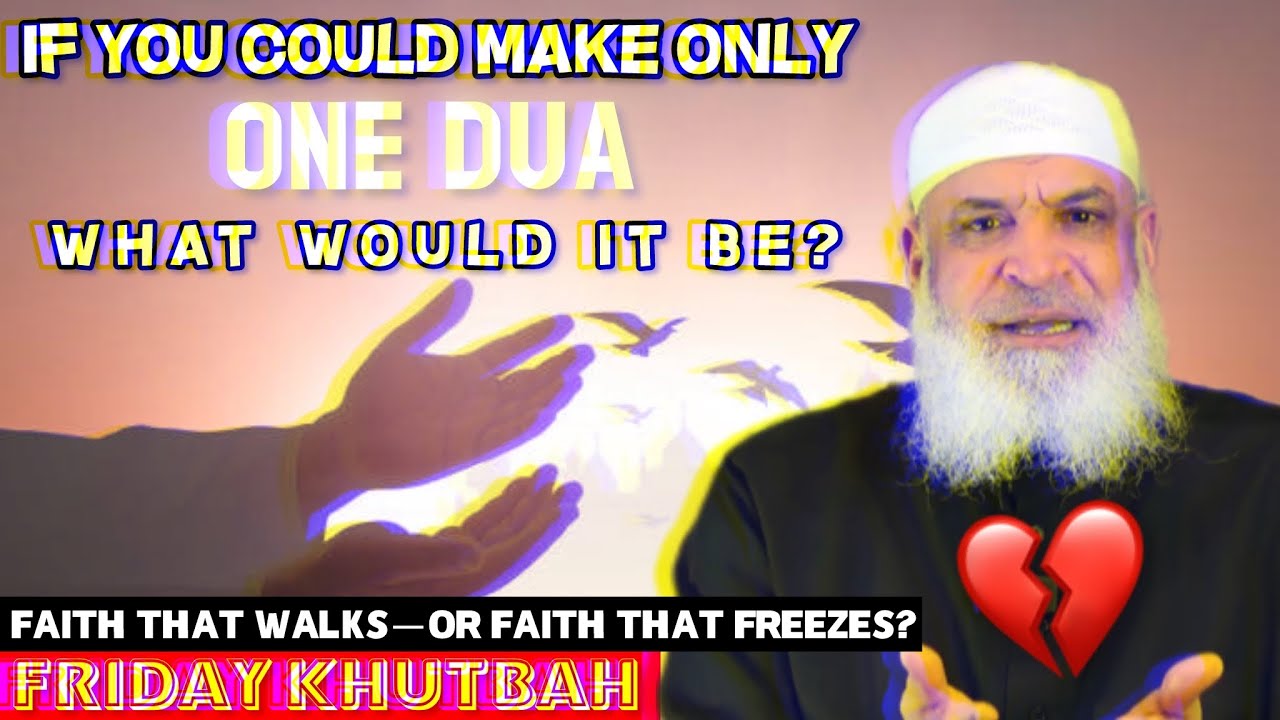 Faith That Walks—or Faith That Freezes || Dr. Karim Abu Zaid