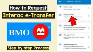 Request Money by Interac e-Transfer BMO | Receive money Bank of Montreal | Deposit Money BMO