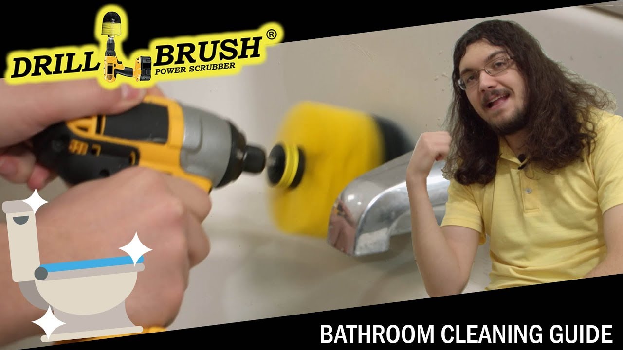 Drillbrush's Guide to Keeping Your Bathroom Spotless and Clean