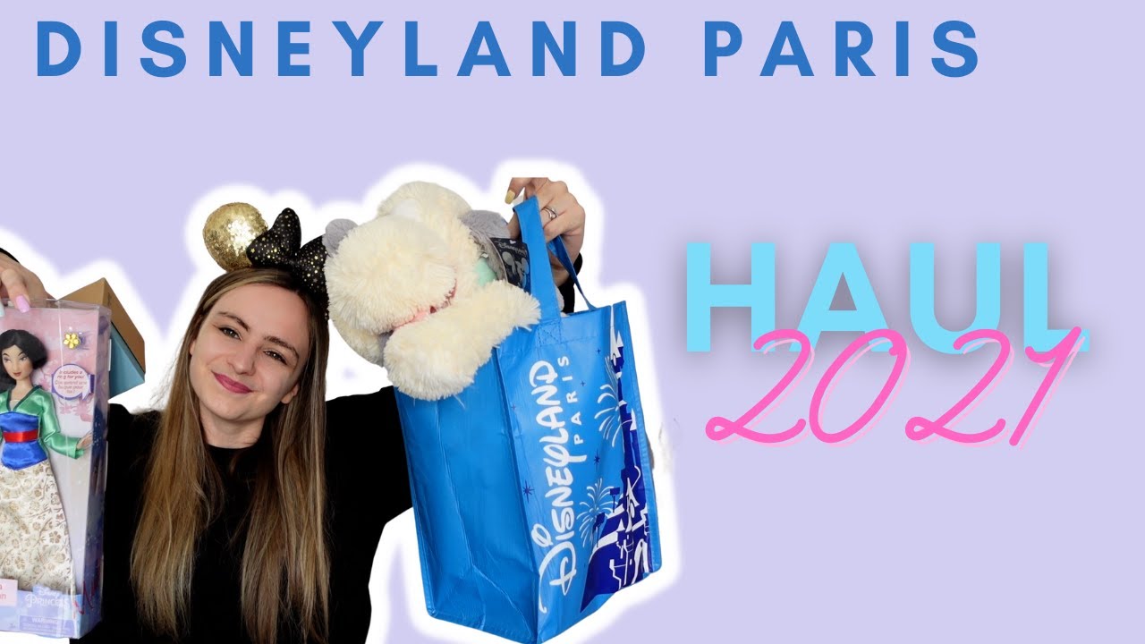 Disneyland Paris Haul! | August 27th 2021 | Spirit Jerseys, Ears, Mugs, Pins, and Plushes!