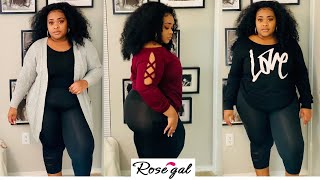 Rosegal Plus Size Try on Haul | Plus Size Try on Haul 2020 | HANNAH OLIVIA screenshot 2