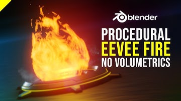 Procedural Flame Effects in EEVEE│Blender 2.8 VFX Tutorial