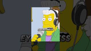 Abe had become a murder suspect   what was going on #simpsons #cartoon #animation #film #movie