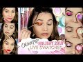 COLOURPOP Holiday 2018 LIVE SWATCHES | Face & Eye Swatches!