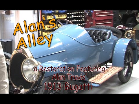 1913 Bugatti Sport Racer complete professional restoration process.